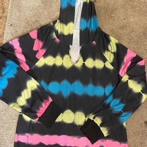 Like new hoodie! Neon colors!